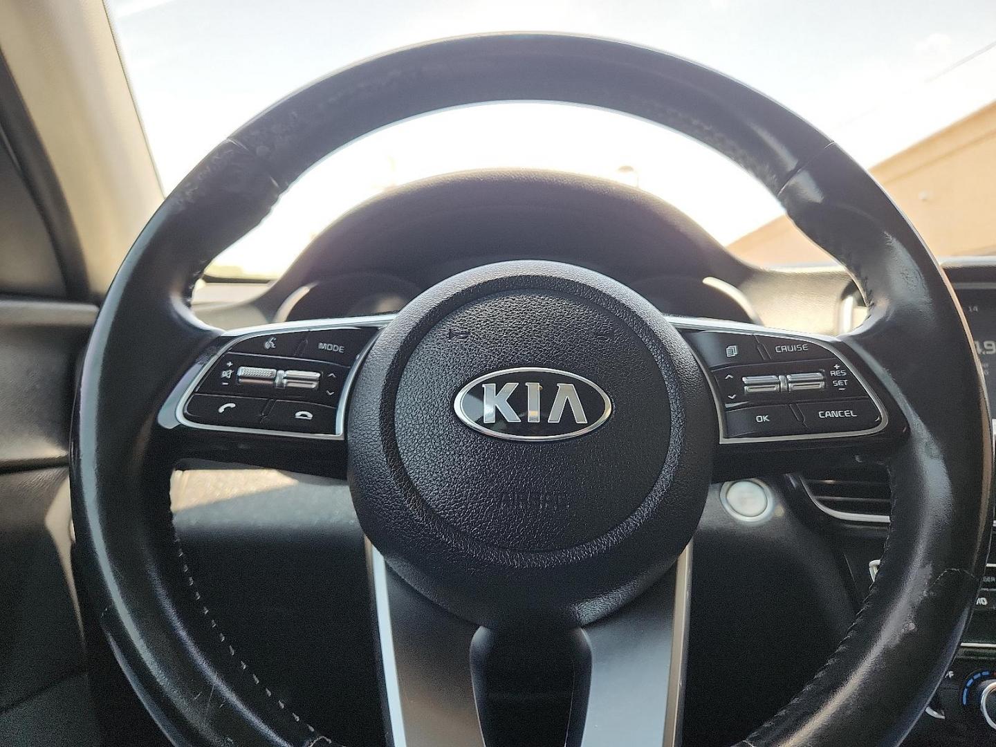 2019 Horizon Blue - M5U /Black - WK Kia Optima S (5XXGT4L37KG) with an Theta II 2.4L I-4 gasoline direct injection, DOHC, D-CVVT variable valve control, regular unleaded, engine with 185HP engine, located at 4110 Avenue Q, Lubbock, 79412, 33.556553, -101.855820 - Photo#10