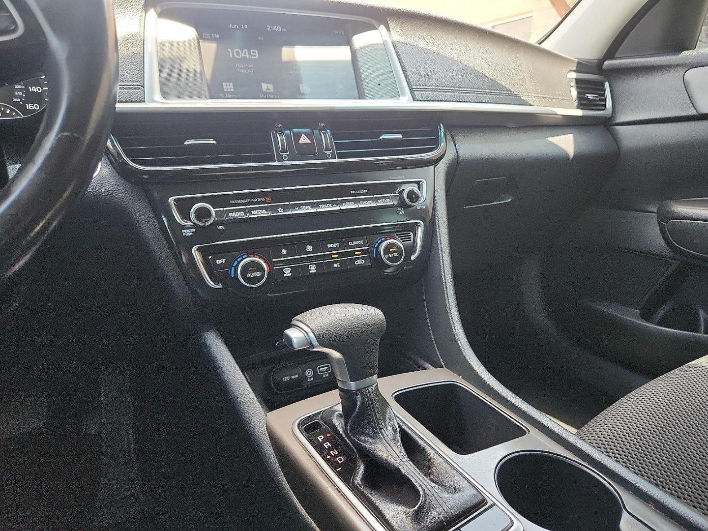 2019 Horizon Blue - M5U /Black - WK Kia Optima S (5XXGT4L37KG) with an Theta II 2.4L I-4 gasoline direct injection, DOHC, D-CVVT variable valve control, regular unleaded, engine with 185HP engine, located at 4110 Avenue Q, Lubbock, 79412, 33.556553, -101.855820 - Photo#11