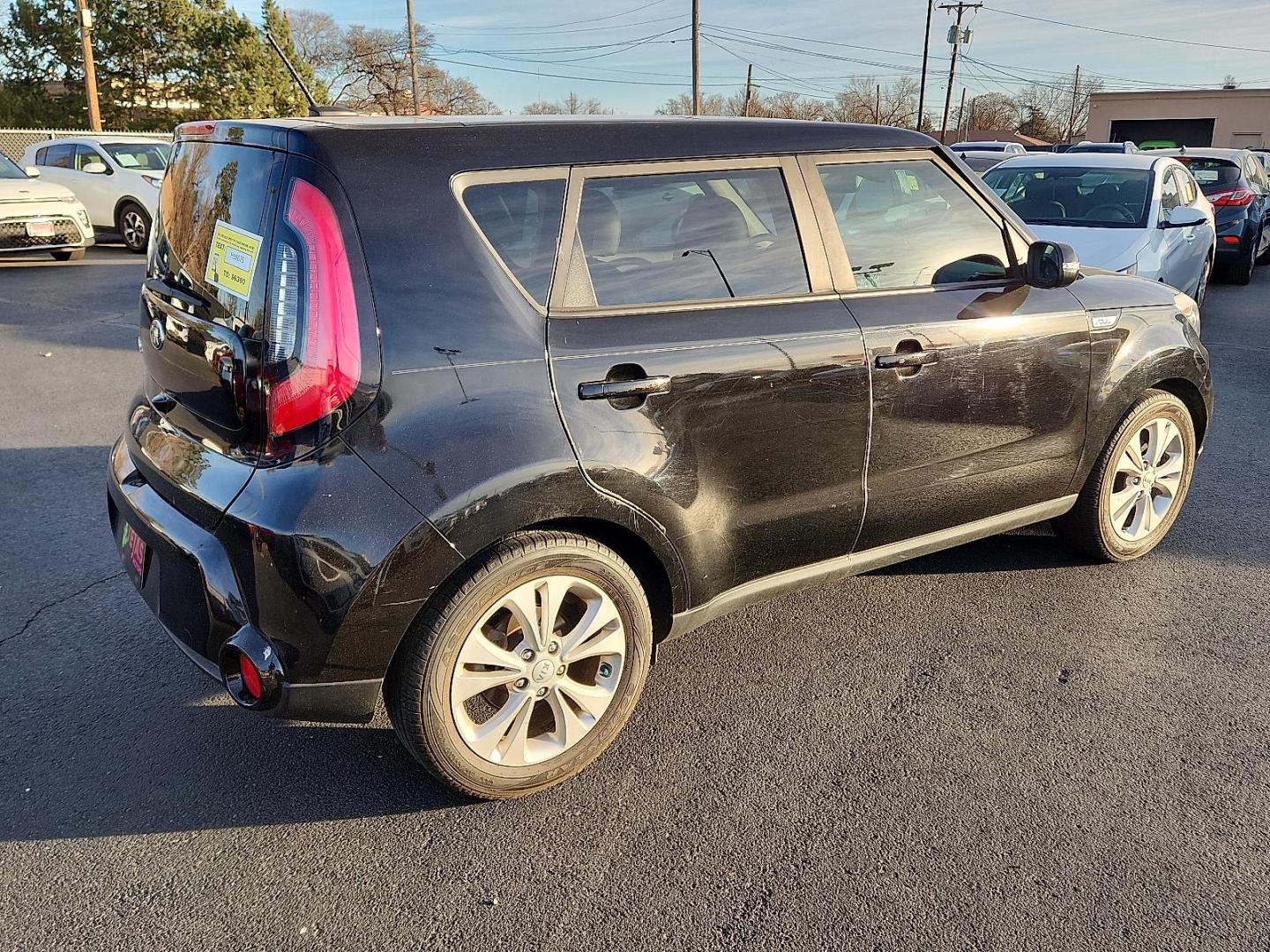 2016 BLACK Kia Soul ! (KNDJX3A52G7) with an 2L I-4 gasoline direct injection, DOHC, variable valve control, regular unleaded, engine with 164HP engine, located at 4110 Avenue Q, Lubbock, 79412, 33.556553, -101.855820 - 11/11/20 KEY IN ENVELOPE GOD - Photo#1