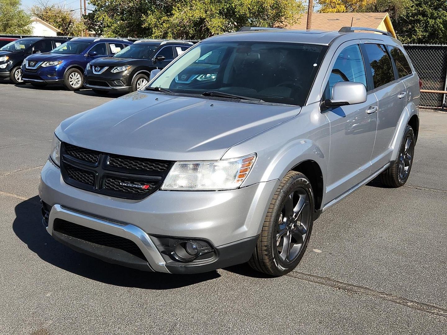 2018 SILVER Dodge Journey Crossroad AWD (3C4PDDGGXJT) with an Pentastar 3.6L V-6 DOHC, variable valve control, regular unleaded, engine with 283HP engine, located at 4110 Avenue Q, Lubbock, 79412, 33.556553, -101.855820 - 11/06/2025 KEY IN ENVELOPE GOD - Photo#3