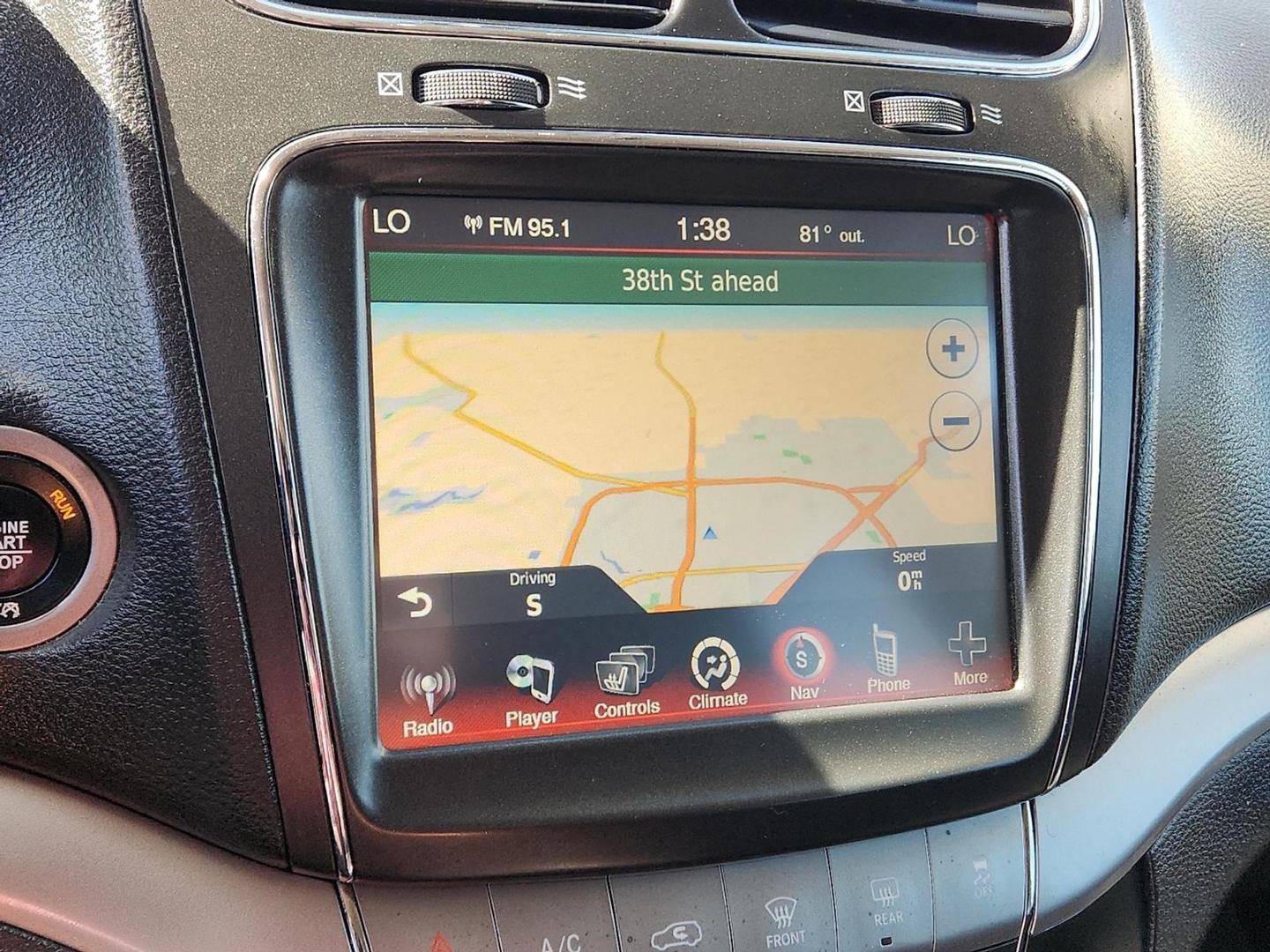 2018 SILVER Dodge Journey Crossroad AWD (3C4PDDGGXJT) with an Pentastar 3.6L V-6 DOHC, variable valve control, regular unleaded, engine with 283HP engine, located at 4110 Avenue Q, Lubbock, 79412, 33.556553, -101.855820 - 11/06/2025 KEY IN ENVELOPE GOD - Photo#8