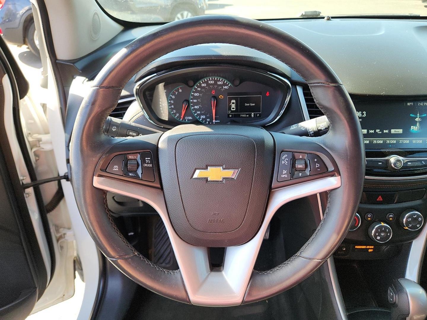 2017 WHITE Chevrolet Trax LT (KL7CJLSB4HB) with an Ecotec 1.4L I-4 DOHC, variable valve control, intercooled turbo, regular unleaded, engine with 138HP engine, located at 4110 Avenue Q, Lubbock, 79412, 33.556553, -101.855820 - 11/04/2025 KEY IN ENVELOPE GOD - Photo#10