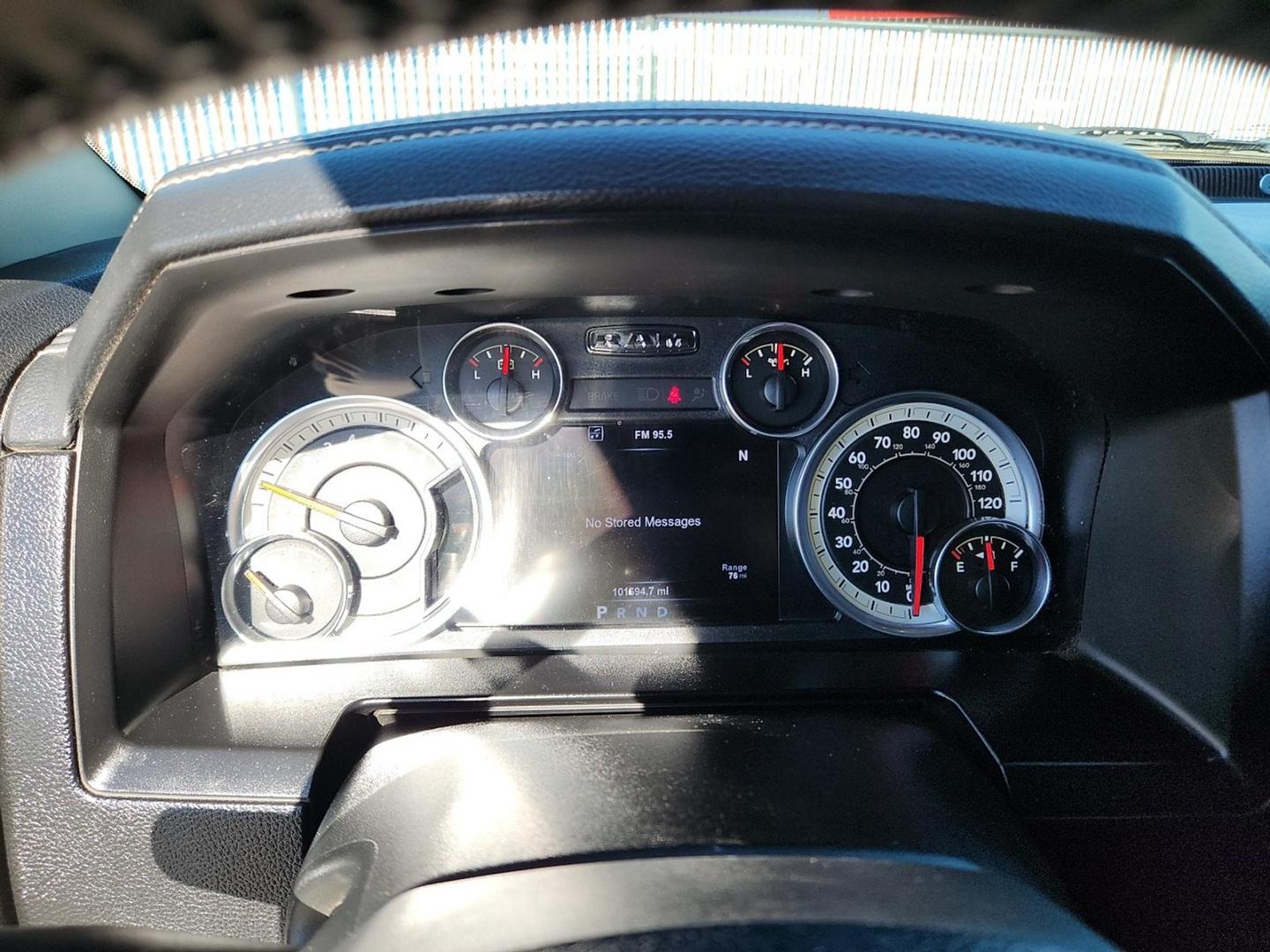 2017 BLACK Ram 1500 Laramie Quad Cab 4x2 6'4" Box (1C6RR6JT9HS) with an HEMI 5.7L V-8 variable valve control, regular unleaded, engine with cylinder deactivation and 395HP engine, located at 4110 Avenue Q, Lubbock, 79412, 33.556553, -101.855820 - 11/04/2025 KEY IN ENVELOPE GOD - Photo#9