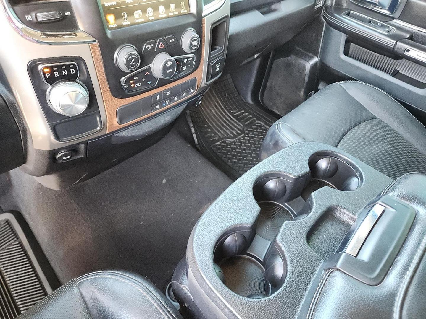 2017 BLACK Ram 1500 Laramie Quad Cab 4x2 6'4" Box (1C6RR6JT9HS) with an HEMI 5.7L V-8 variable valve control, regular unleaded, engine with cylinder deactivation and 395HP engine, located at 4110 Avenue Q, Lubbock, 79412, 33.556553, -101.855820 - 11/04/2025 KEY IN ENVELOPE GOD - Photo#11