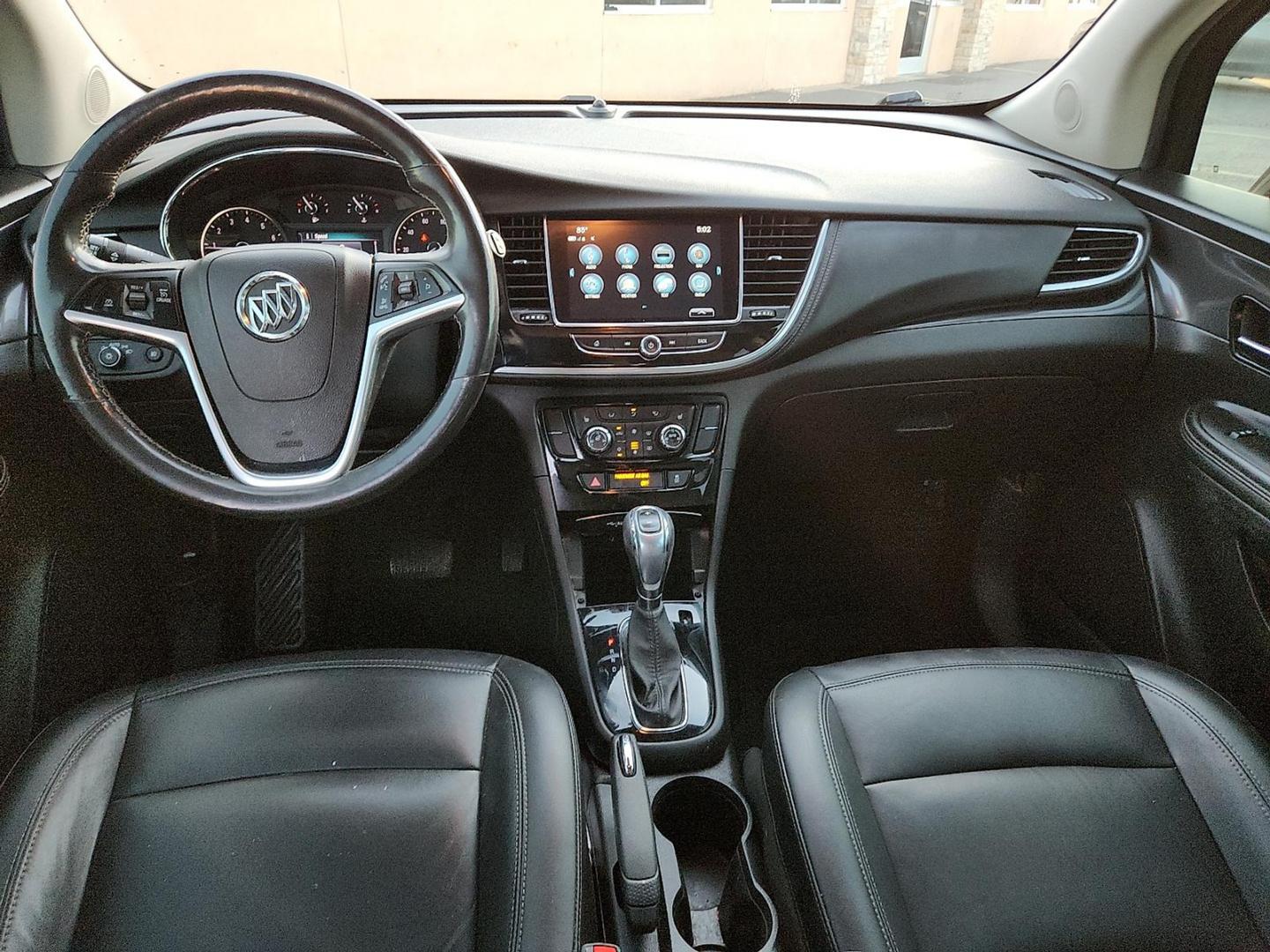 2019 BLACK Buick Encore FWD Essence (KL4CJCSM8KB) with an 1.4L I-4 gasoline direct injection, DOHC, VVT variable valve control, intercooled turbo, regular unleaded, engine with 153HP engine, located at 4110 Avenue Q, Lubbock, 79412, 33.556553, -101.855820 - 11/29/2025 KEY IN ENVELOPE GOD - Photo#5