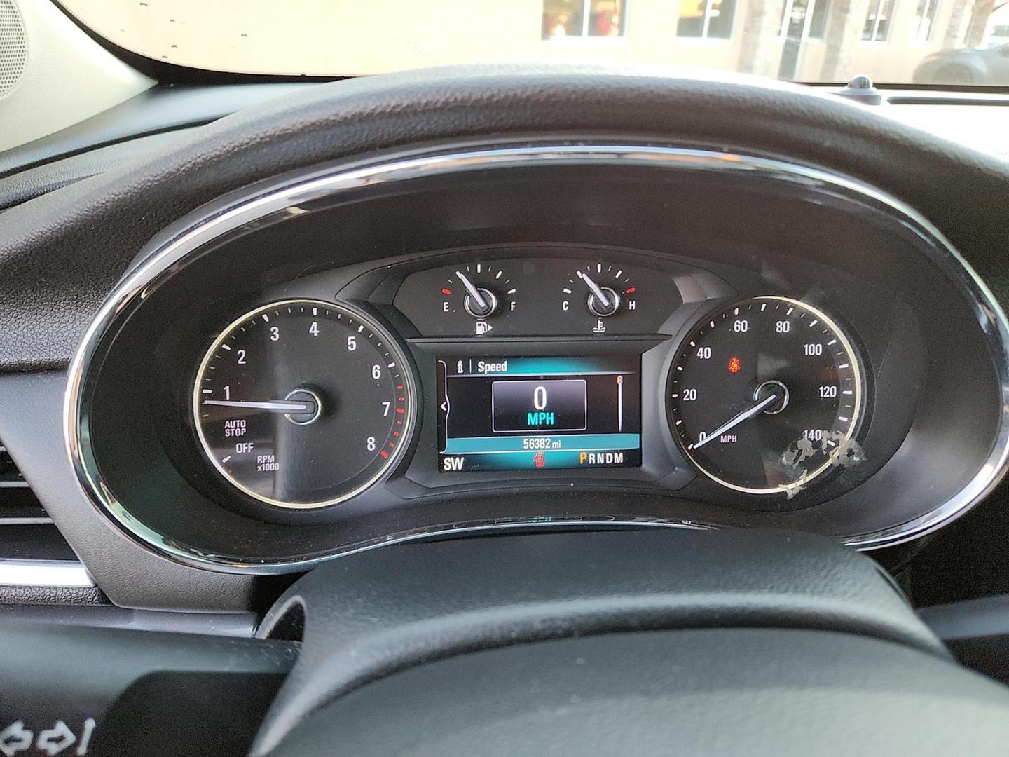 2019 BLACK Buick Encore FWD Essence (KL4CJCSM8KB) with an 1.4L I-4 gasoline direct injection, DOHC, VVT variable valve control, intercooled turbo, regular unleaded, engine with 153HP engine, located at 4110 Avenue Q, Lubbock, 79412, 33.556553, -101.855820 - 11/29/2025 KEY IN ENVELOPE GOD - Photo#9