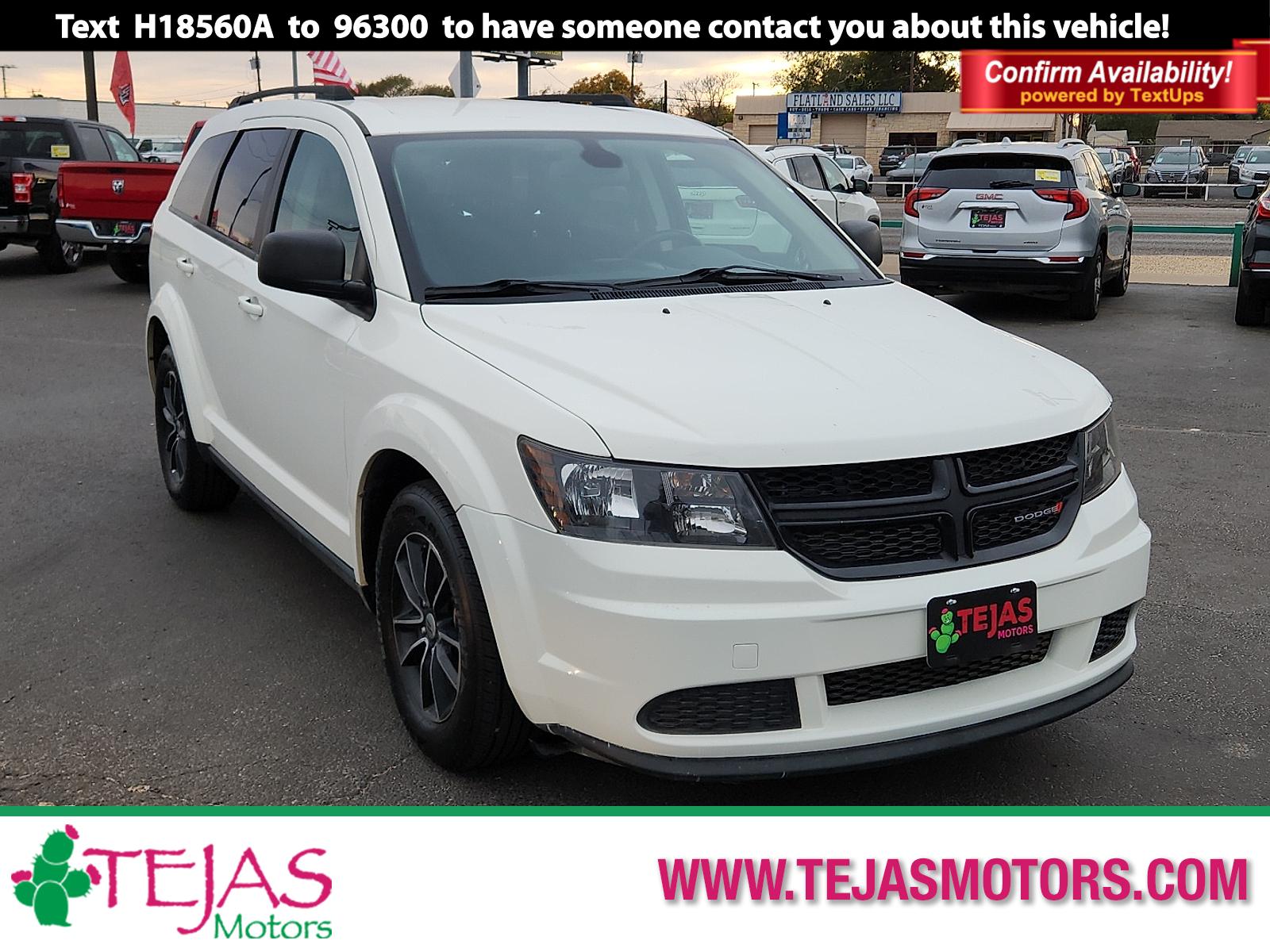 photo of 2018 Dodge Journey SE