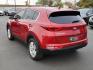 2018 RED Kia Sportage LX (KNDPMCAC0J7) with an Theta II 2.4L I-4 gasoline direct injection, DOHC, D-CVVT variable valve control, regular unleaded, engine with 181HP engine, located at 4110 Avenue Q, Lubbock, 79412, 33.556553, -101.855820 - 11/20/2025 key in envelope god - Photo#2