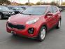 2018 RED Kia Sportage LX (KNDPMCAC0J7) with an Theta II 2.4L I-4 gasoline direct injection, DOHC, D-CVVT variable valve control, regular unleaded, engine with 181HP engine, located at 4110 Avenue Q, Lubbock, 79412, 33.556553, -101.855820 - 11/20/2025 key in envelope god - Photo#3