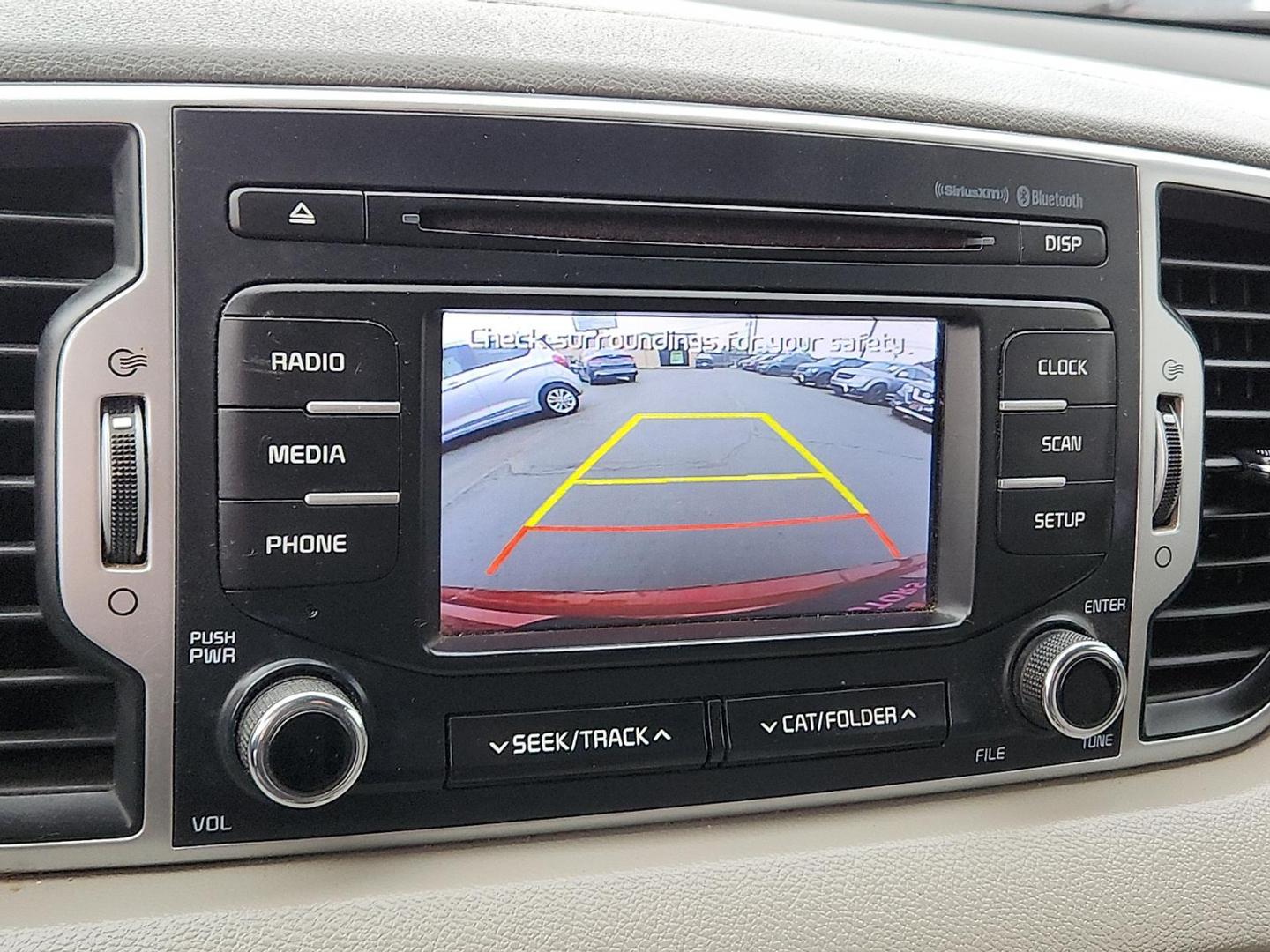 2018 RED Kia Sportage LX (KNDPMCAC0J7) with an Theta II 2.4L I-4 gasoline direct injection, DOHC, D-CVVT variable valve control, regular unleaded, engine with 181HP engine, located at 4110 Avenue Q, Lubbock, 79412, 33.556553, -101.855820 - 11/20/2025 key in envelope god - Photo#7