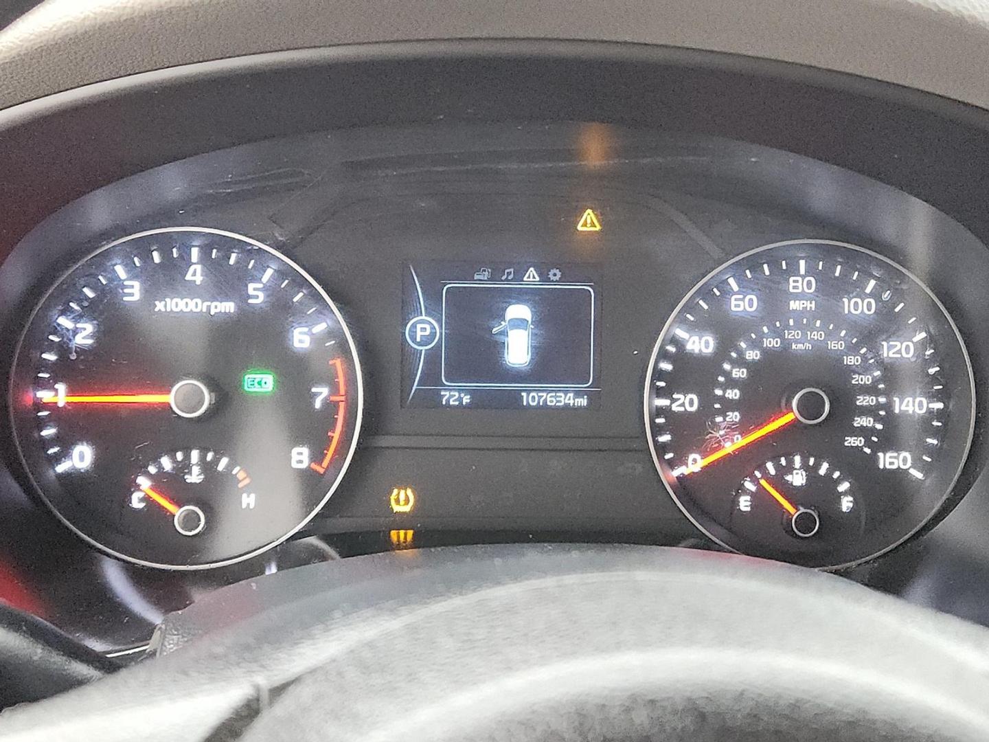 2018 RED Kia Sportage LX (KNDPMCAC0J7) with an Theta II 2.4L I-4 gasoline direct injection, DOHC, D-CVVT variable valve control, regular unleaded, engine with 181HP engine, located at 4110 Avenue Q, Lubbock, 79412, 33.556553, -101.855820 - 11/20/2025 key in envelope god - Photo#9