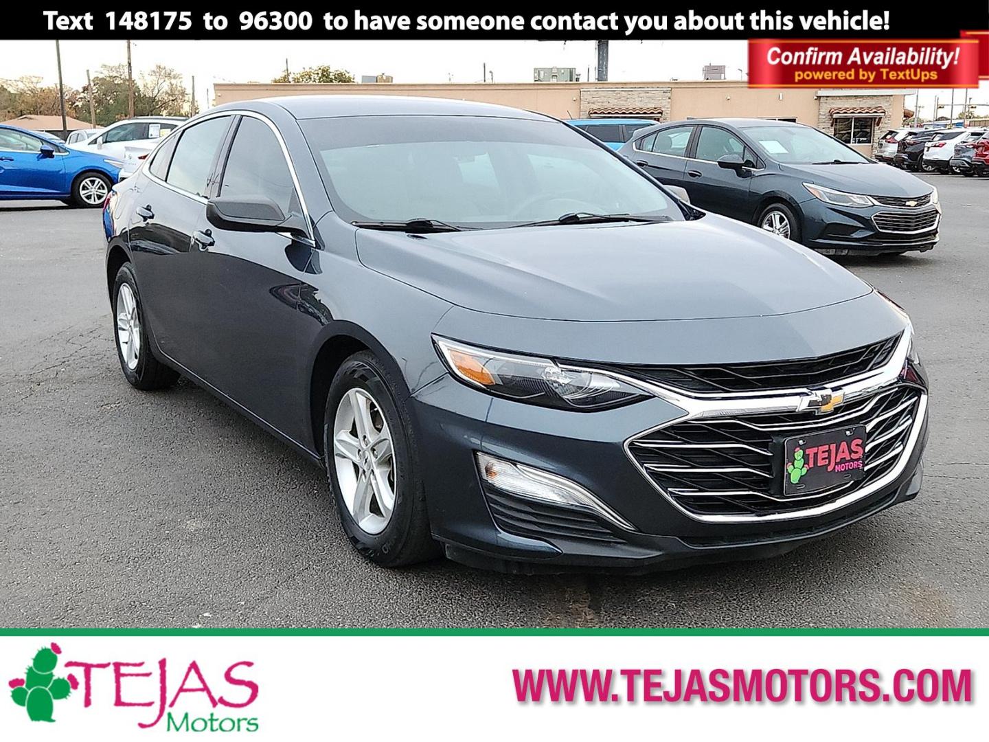 2020 Shadow Gray Metallic - GJI /Dark Atmosphere/Medium Ash Gray - H1H Chevrolet Malibu FWD LS (1G1ZB5ST5LF) with an ECOTEC 1.5L I-4 gasoline direct injection, DOHC, VVT variable valve control, intercooled turbo, regular unleaded, engine with 160HP engine, located at 4110 Avenue Q, Lubbock, 79412, 33.556553, -101.855820 - 11/20/2025 KEY IN ENVELOPE GOD - Photo#0