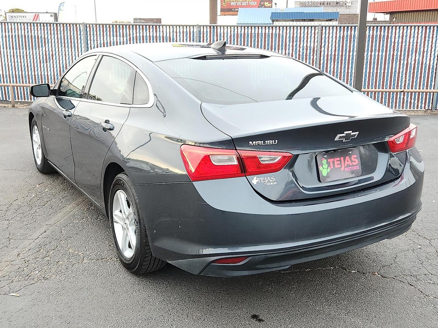 2020 Shadow Gray Metallic - GJI /Dark Atmosphere/Medium Ash Gray - H1H Chevrolet Malibu FWD LS (1G1ZB5ST5LF) with an ECOTEC 1.5L I-4 gasoline direct injection, DOHC, VVT variable valve control, intercooled turbo, regular unleaded, engine with 160HP engine, located at 4110 Avenue Q, Lubbock, 79412, 33.556553, -101.855820 - 11/20/2025 KEY IN ENVELOPE GOD - Photo#2