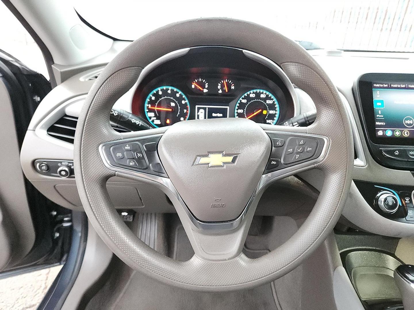 2020 Shadow Gray Metallic - GJI /Dark Atmosphere/Medium Ash Gray - H1H Chevrolet Malibu FWD LS (1G1ZB5ST5LF) with an ECOTEC 1.5L I-4 gasoline direct injection, DOHC, VVT variable valve control, intercooled turbo, regular unleaded, engine with 160HP engine, located at 4110 Avenue Q, Lubbock, 79412, 33.556553, -101.855820 - 11/20/2025 KEY IN ENVELOPE GOD - Photo#10