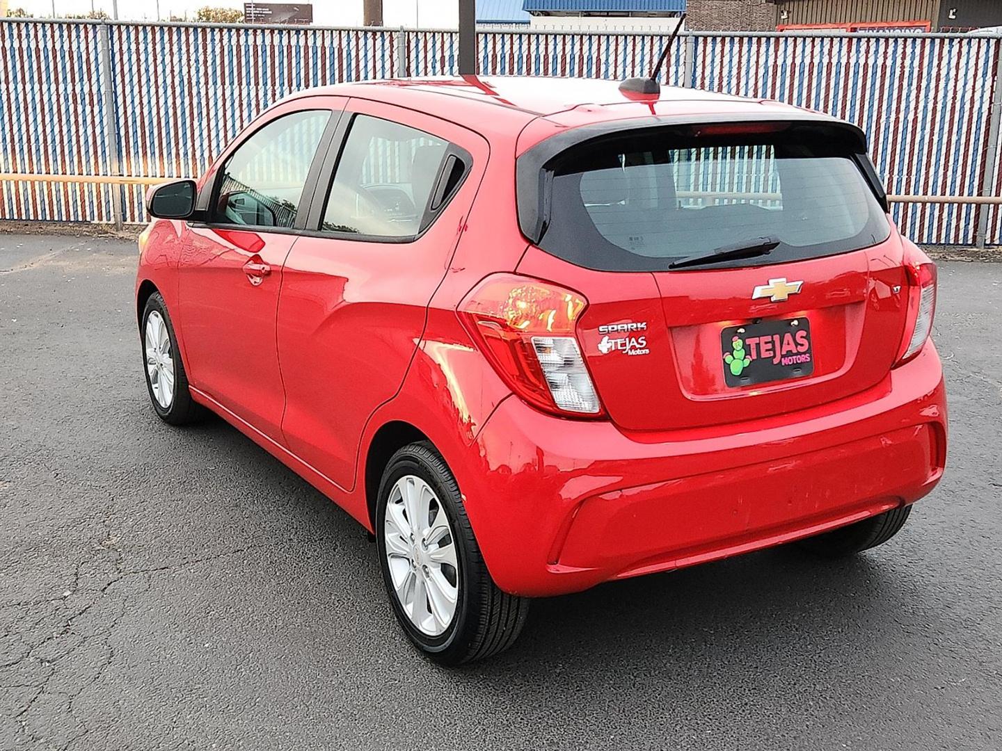 2018 Red Hot - GG2 /Jet Black/Beige Trim - HI6 Chevrolet Spark 1LT CVT (KL8CD6SA2JC) with an 1.4L I-4 DOHC, variable valve control, regular unleaded, engine with 98HP engine, located at 4110 Avenue Q, Lubbock, 79412, 33.556553, -101.855820 - 11/20/2025 KEY IN ENVELOPE GOD - Photo#3