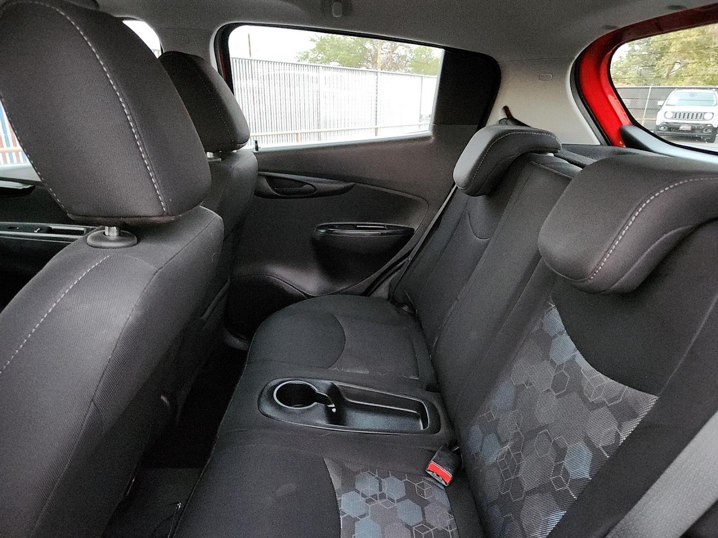 2018 Red Hot - GG2 /Jet Black/Beige Trim - HI6 Chevrolet Spark 1LT CVT (KL8CD6SA2JC) with an 1.4L I-4 DOHC, variable valve control, regular unleaded, engine with 98HP engine, located at 4110 Avenue Q, Lubbock, 79412, 33.556553, -101.855820 - 11/20/2025 KEY IN ENVELOPE GOD - Photo#4