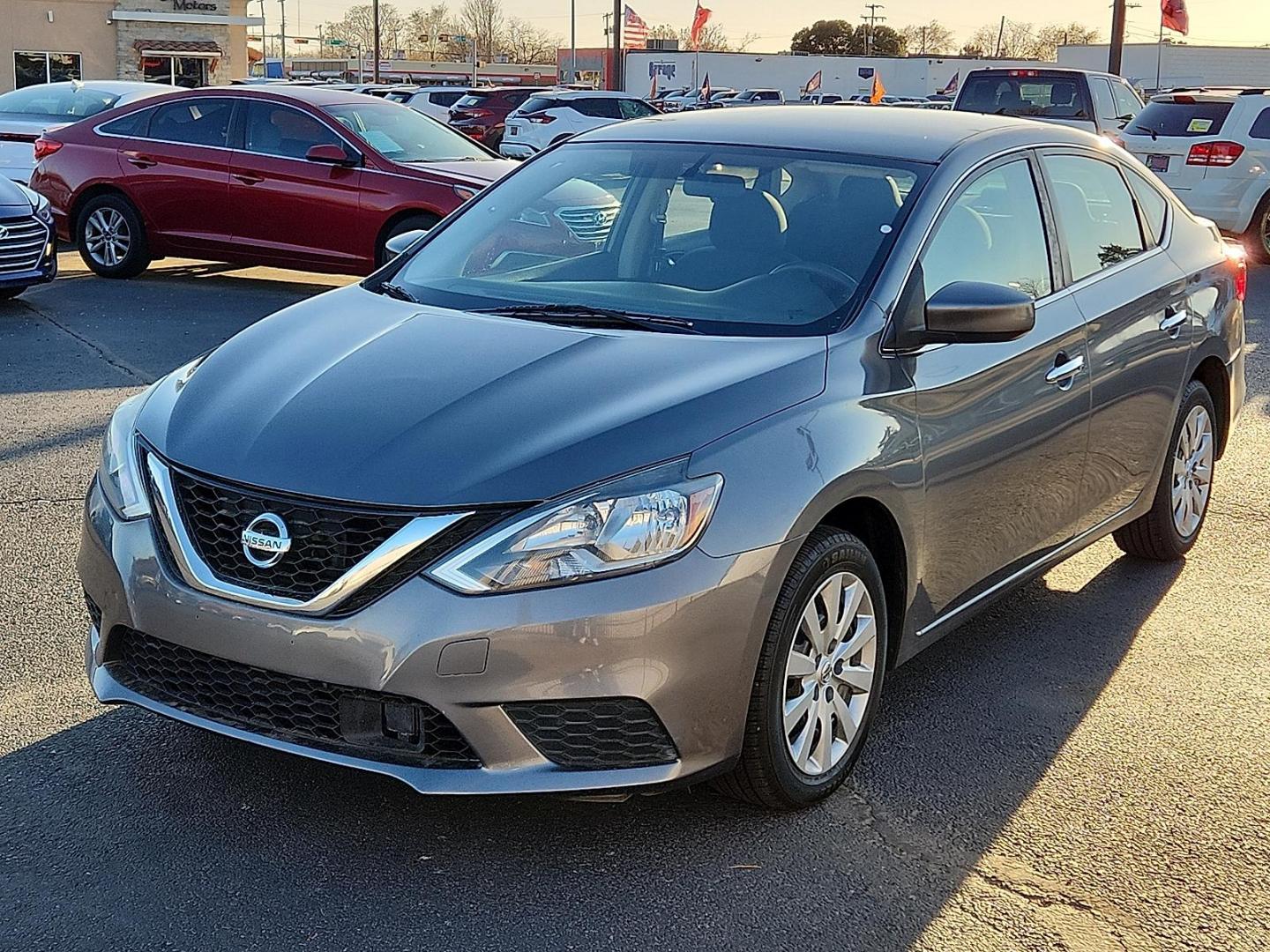 2019 GRAY Nissan Sentra S (3N1AB7AP4KY) with an 1.8L I-4 DOHC, variable valve control, regular unleaded, engine with 124HP engine, located at 4110 Avenue Q, Lubbock, 79412, 33.556553, -101.855820 - 11/20/2025 KEY IN ENVELOPE GOD - Photo#3