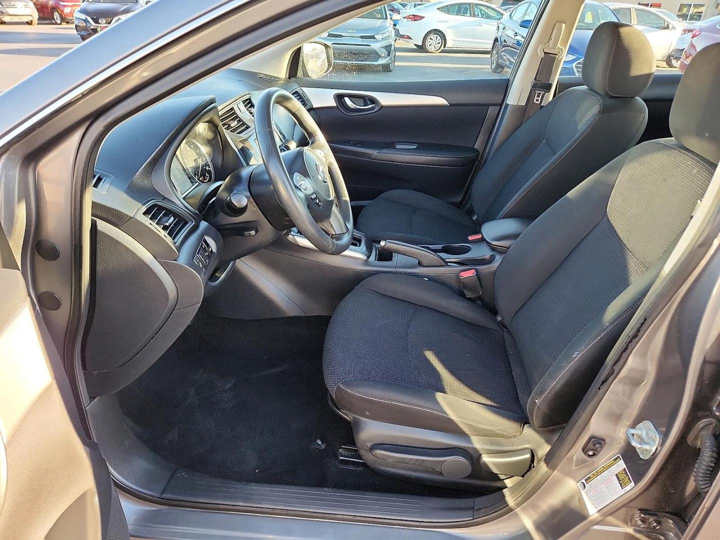 2019 GRAY Nissan Sentra S (3N1AB7AP4KY) with an 1.8L I-4 DOHC, variable valve control, regular unleaded, engine with 124HP engine, located at 4110 Avenue Q, Lubbock, 79412, 33.556553, -101.855820 - 11/20/2025 KEY IN ENVELOPE GOD - Photo#6