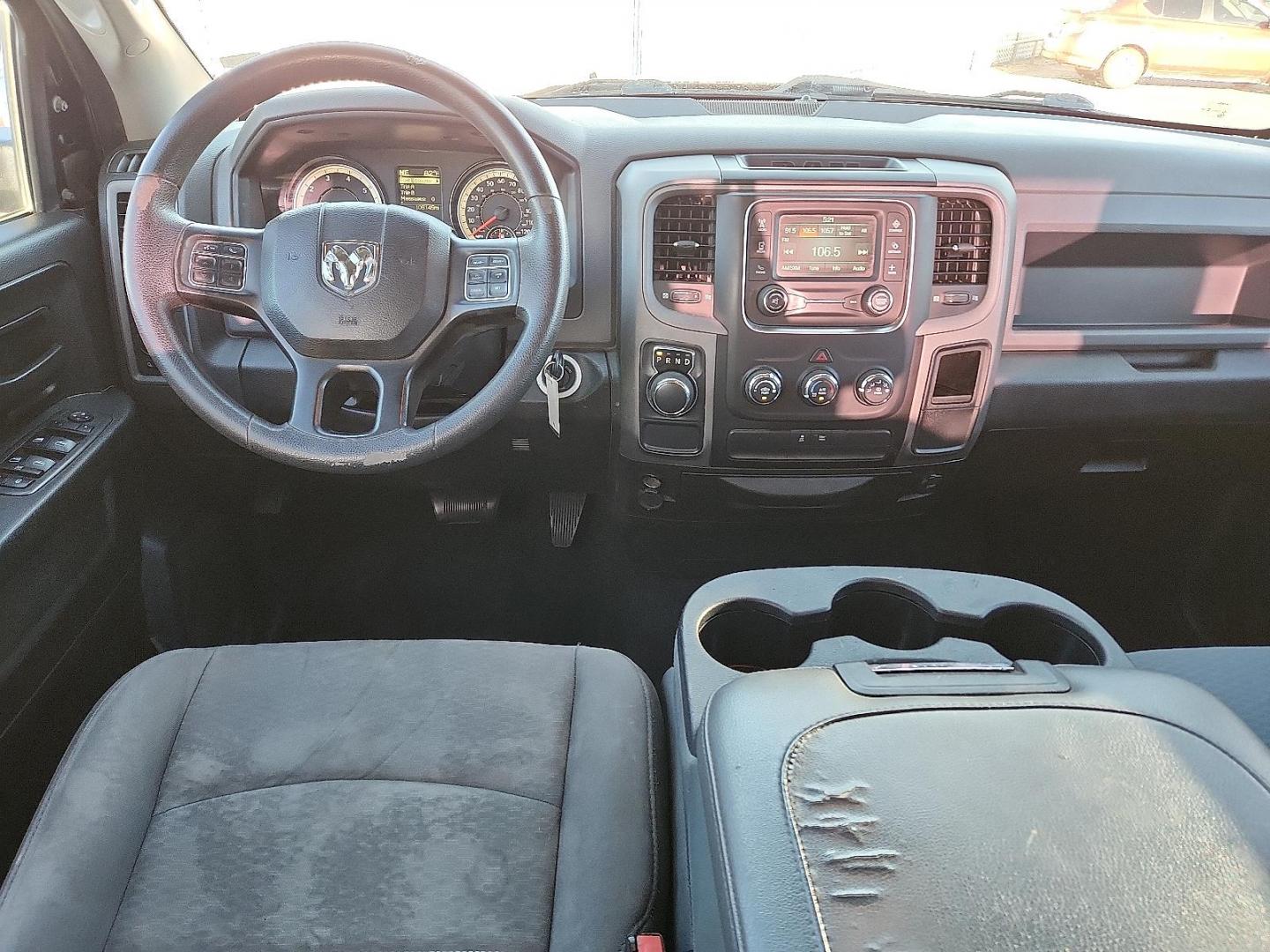 2019 BLACK Ram 1500 Classic Express Quad Cab 4x2 6'4" Box (1C6RR6FT6KS) with an HEMI 5.7L V-8 variable valve control, regular unleaded, engine with cylinder deactivation and 395HP engine, located at 4110 Avenue Q, Lubbock, 79412, 33.556553, -101.855820 - 12/06/2025 KEY IN ENVELOPE GOD - Photo#5