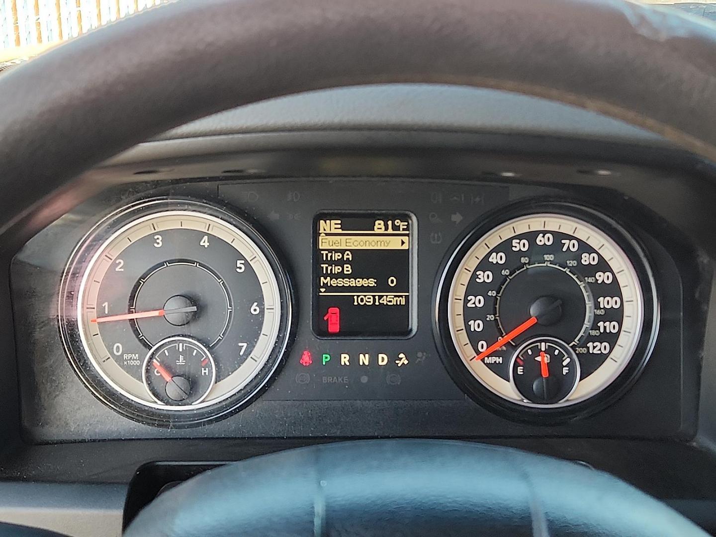 2019 BLACK Ram 1500 Classic Express Quad Cab 4x2 6'4" Box (1C6RR6FT6KS) with an HEMI 5.7L V-8 variable valve control, regular unleaded, engine with cylinder deactivation and 395HP engine, located at 4110 Avenue Q, Lubbock, 79412, 33.556553, -101.855820 - 12/06/2025 KEY IN ENVELOPE GOD - Photo#9