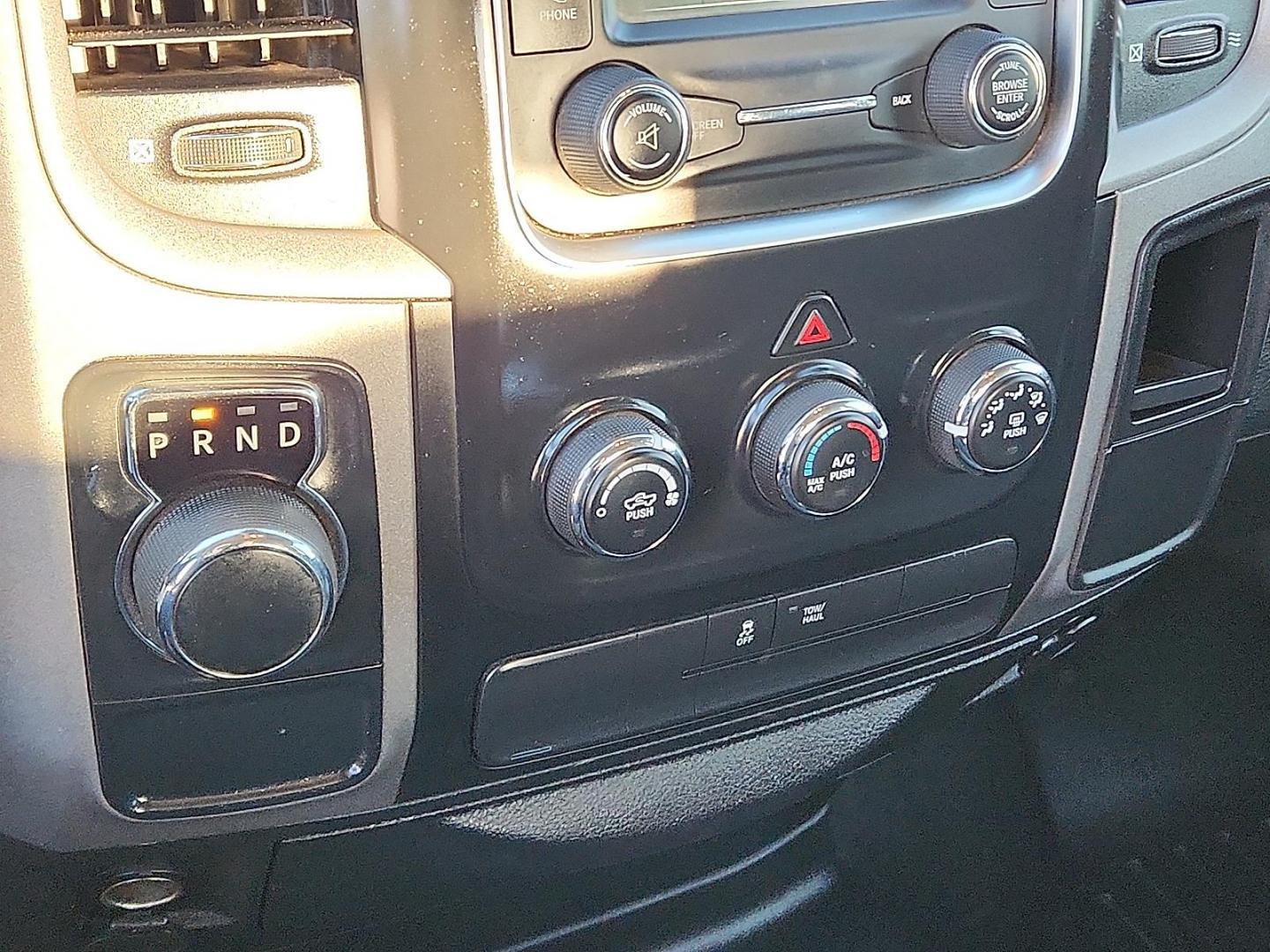 2017 BLACK Ram 1500 Express Quad Cab 4x2 6'4" Box (1C6RR6FT7HS) with an HEMI 5.7L V-8 variable valve control, regular unleaded, engine with cylinder deactivation and 395HP engine, located at 4110 Avenue Q, Lubbock, 79412, 33.556553, -101.855820 - Photo#8