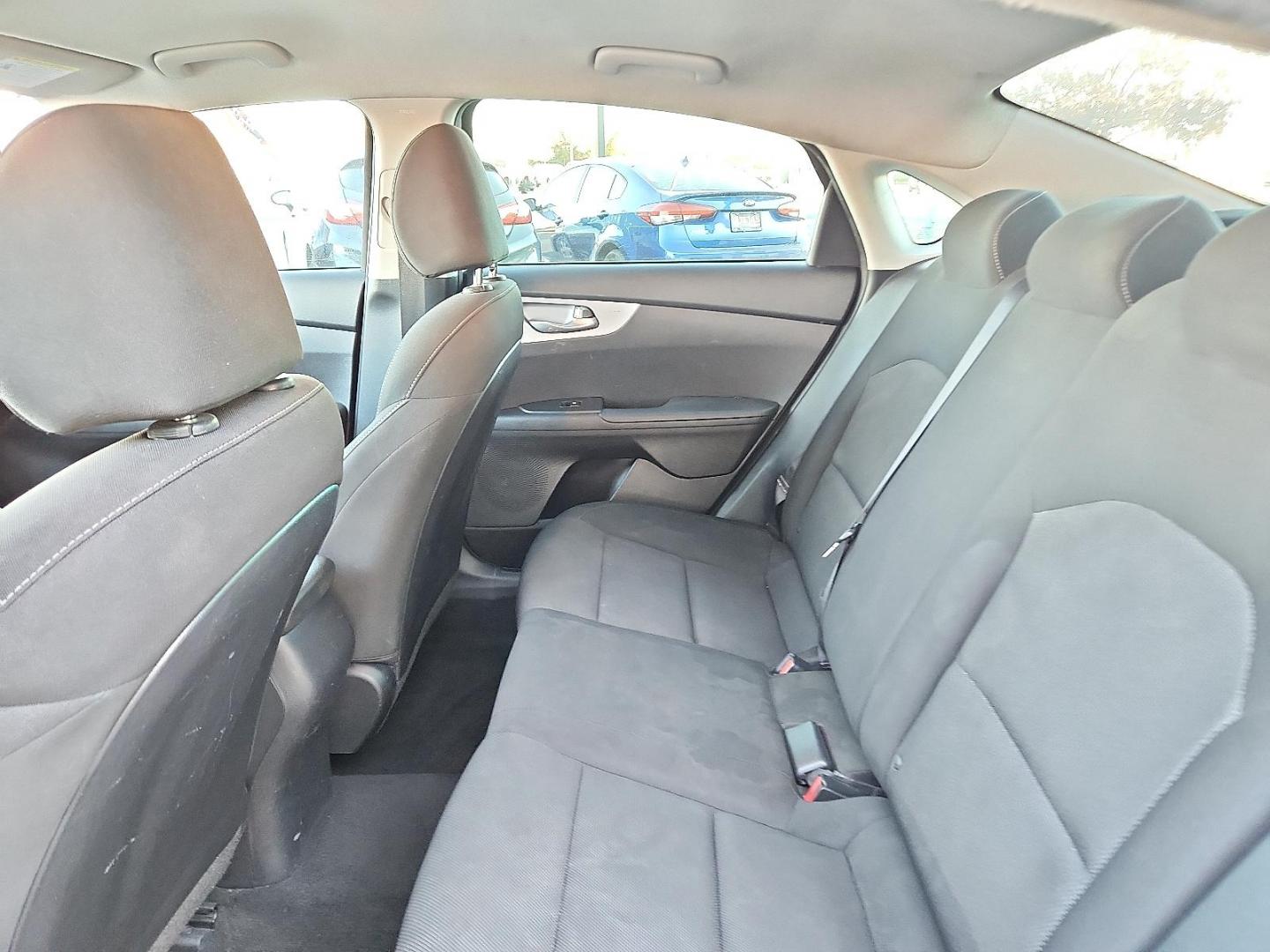 2023 Snow White Pearl - SWP /Black - WK Kia Forte LXS (3KPF24AD8PE) with an 2L I-4 DOHC, D-CVVT variable valve control, regular unleaded, engine with 147HP engine, located at 4110 Avenue Q, Lubbock, 79412, 33.556553, -101.855820 - 12/26/2025 KEY IN ENVELOPE GOD - Photo#4