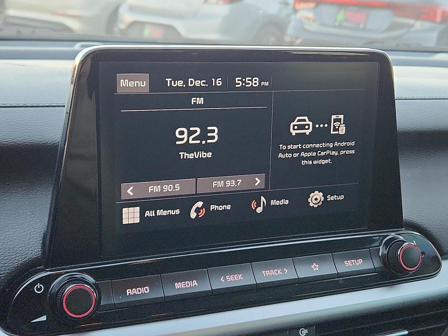 2023 Snow White Pearl - SWP /Black - WK Kia Forte LXS (3KPF24AD8PE) with an 2L I-4 DOHC, D-CVVT variable valve control, regular unleaded, engine with 147HP engine, located at 4110 Avenue Q, Lubbock, 79412, 33.556553, -101.855820 - 12/26/2025 KEY IN ENVELOPE GOD - Photo#8