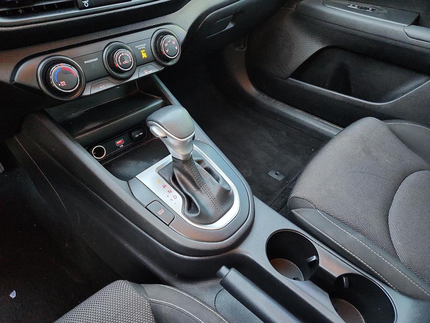 2023 Snow White Pearl - SWP /Black - WK Kia Forte LXS (3KPF24AD8PE) with an 2L I-4 DOHC, D-CVVT variable valve control, regular unleaded, engine with 147HP engine, located at 4110 Avenue Q, Lubbock, 79412, 33.556553, -101.855820 - 12/26/2025 KEY IN ENVELOPE GOD - Photo#11