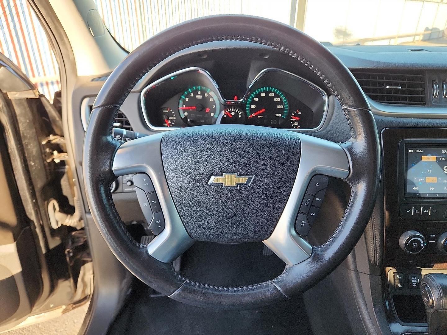 2017 BLACK Chevrolet Traverse 1LT (1GNKRGKD1HJ) with an 3.6L V-6 gasoline direct injection, DOHC, variable valve control, regular unleaded, engine with 281HP engine, located at 4110 Avenue Q, Lubbock, 79412, 33.556553, -101.855820 - 12/13/2025 KEY IN ENVELOPE GOD - Photo#10