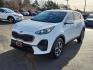 2020 WHITE Kia Sportage LX (KNDPM3AC5L7) with an Theta II 2.4L I-4 gasoline direct injection, DOHC, D-CVVT variable valve control, regular unleaded, engine with 181HP engine, located at 4110 Avenue Q, Lubbock, 79412, 33.556553, -101.855820 - 12/26/2025 KEY IN ENVELOPE GOD - Photo#3