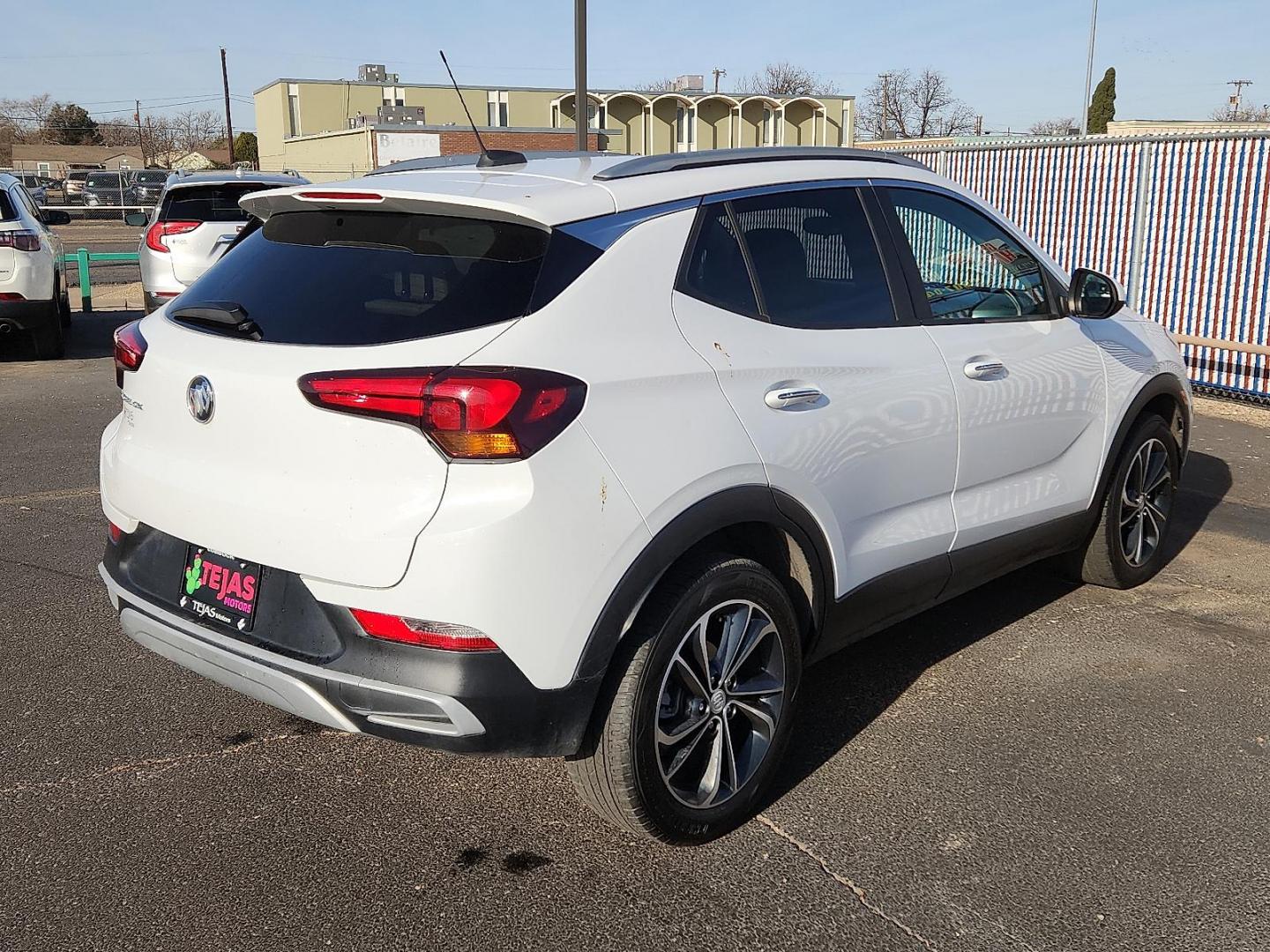 2020 WHITE Buick Encore GX FWD Select (KL4MMDSL0LB) with an ECOTEC 1.3L I-3 gasoline direct injection, DOHC, variable valve control, intercooled turbo, regular unleaded, engine with 155HP engine, located at 4110 Avenue Q, Lubbock, 79412, 33.556553, -101.855820 - 12/26/2025 KEY IN ENVELOPE GOD - Photo#1
