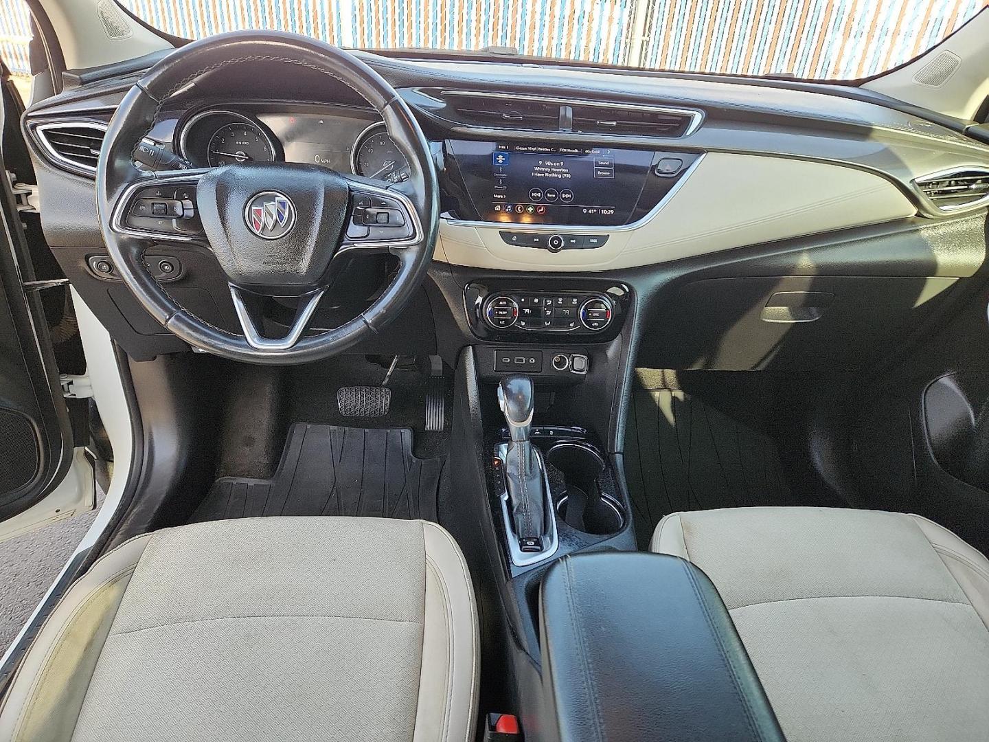 2020 WHITE Buick Encore GX FWD Select (KL4MMDSL0LB) with an ECOTEC 1.3L I-3 gasoline direct injection, DOHC, variable valve control, intercooled turbo, regular unleaded, engine with 155HP engine, located at 4110 Avenue Q, Lubbock, 79412, 33.556553, -101.855820 - 12/26/2025 KEY IN ENVELOPE GOD - Photo#5