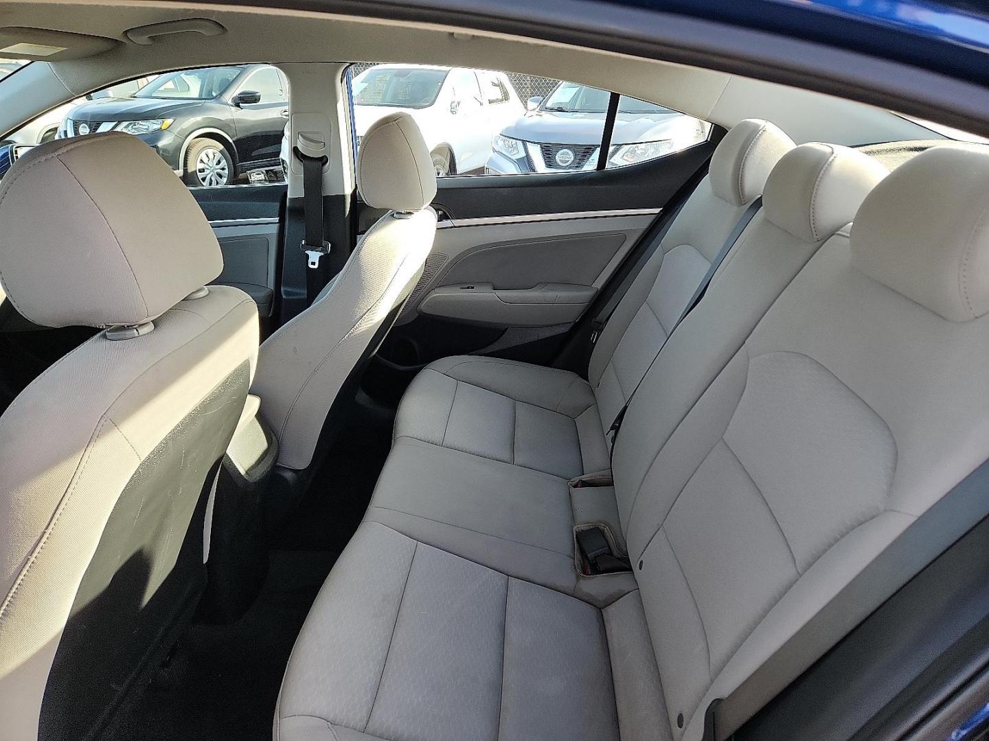 2019 BLUE Hyundai Elantra SEL (5NPD84LF3KH) with an Nu 2L I-4 DOHC, D-CVVT variable valve control, regular unleaded, engine with 147HP engine, located at 4110 Avenue Q, Lubbock, 79412, 33.556553, -101.855820 - 12/31/2025 KEY IN ENVELOPE GOD - Photo#4