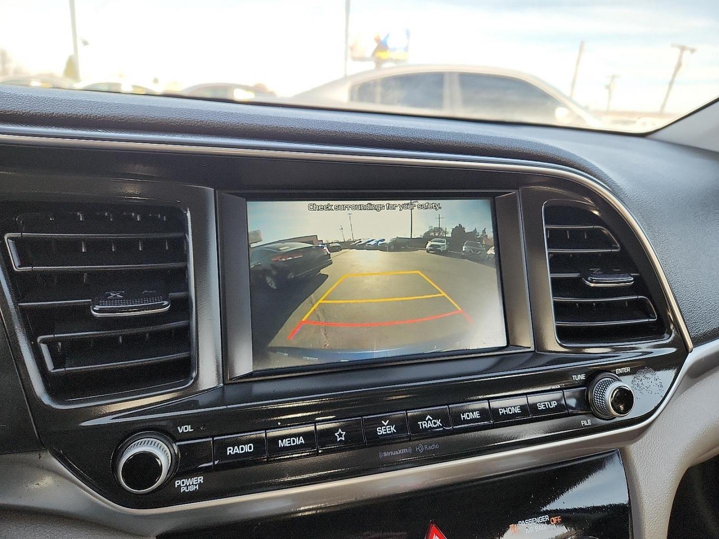 2019 BLUE Hyundai Elantra SEL (5NPD84LF3KH) with an Nu 2L I-4 DOHC, D-CVVT variable valve control, regular unleaded, engine with 147HP engine, located at 4110 Avenue Q, Lubbock, 79412, 33.556553, -101.855820 - 12/31/2025 KEY IN ENVELOPE GOD - Photo#7