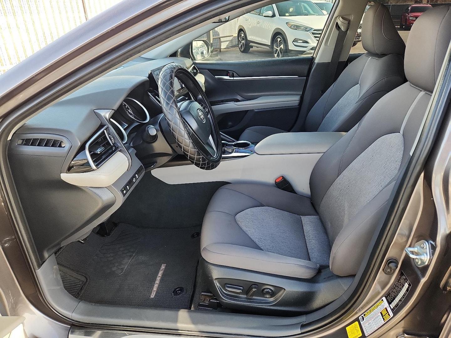 2023 GRAY Toyota Camry LE (4T1C11AK3PU) with an 2.5L I-4 port/direct injection, DOHC, VVT-iE/VVT-i variable valve control, regular unleaded, engine with 203HP engine, located at 4110 Avenue Q, Lubbock, 79412, 33.556553, -101.855820 - 12/31/2025 KEY IN ENVELOPE GOD - Photo#6