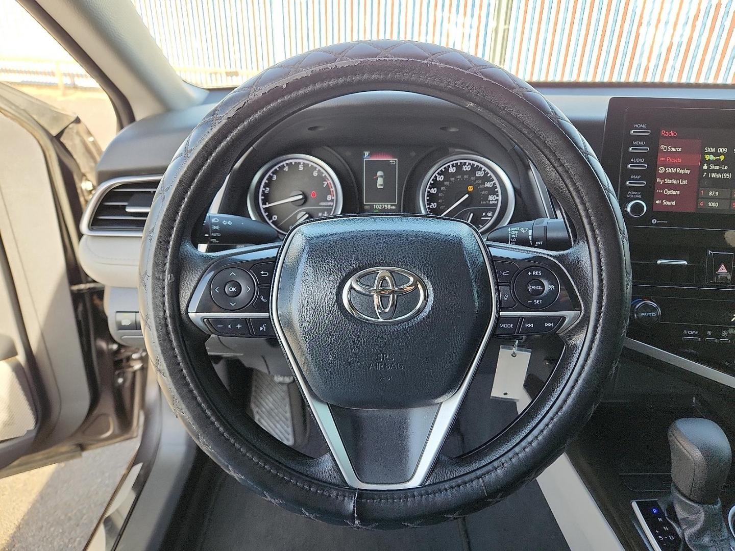 2023 GRAY Toyota Camry LE (4T1C11AK3PU) with an 2.5L I-4 port/direct injection, DOHC, VVT-iE/VVT-i variable valve control, regular unleaded, engine with 203HP engine, located at 4110 Avenue Q, Lubbock, 79412, 33.556553, -101.855820 - 12/31/2025 KEY IN ENVELOPE GOD - Photo#10
