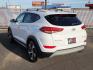 2017 WHITE Hyundai Tucson Sport (KM8J33A21HU) with an 1.6L I-4 gasoline direct injection, DOHC, D-CVVT variable valve control, intercooled turbo, regular unleaded, engine with 175HP engine, located at 4110 Avenue Q, Lubbock, 79412, 33.556553, -101.855820 - 12/31/2025 KEY IN ENVELOPE GOD - Photo#2