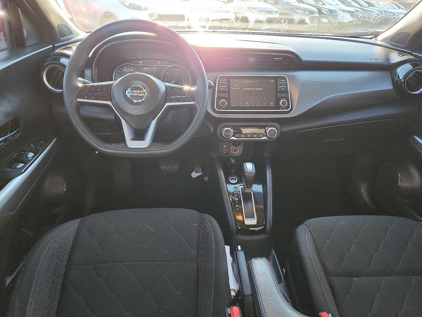 2020 RED Nissan Kicks SV Xtronic CVT (3N1CP5CV8LL) with an 1.6L I-4 DOHC, CVTCS variable valve control, regular unleaded, engine with 122HP engine, located at 4110 Avenue Q, Lubbock, 79412, 33.556553, -101.855820 - Photo#5