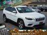 2020 Bright White Clearcoat - PW7 /Black - X9 Jeep Cherokee Limited FWD (1C4PJLDB8LD) with an MultiAir2 Tigershark 2.4L I-4 variable valve control, regular unleaded, engine with 180HP engine, located at 4110 Avenue Q, Lubbock, 79412, 33.556553, -101.855820- Photo#0