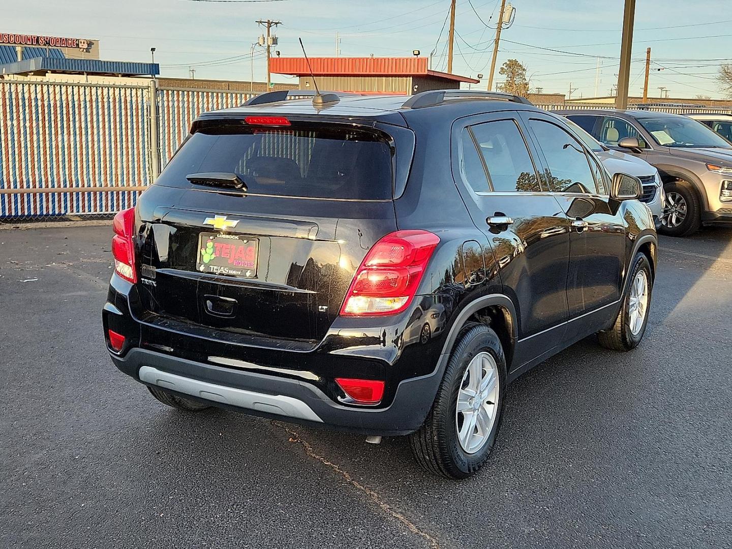 2020 BLACK Chevrolet Trax FWD LT (3GNCJLSBXLL) with an ECOTEC 1.4L I-4 DOHC, variable valve control, intercooled turbo, regular unleaded, engine with 138HP engine, located at 4110 Avenue Q, Lubbock, 79412, 33.556553, -101.855820 - Photo#1