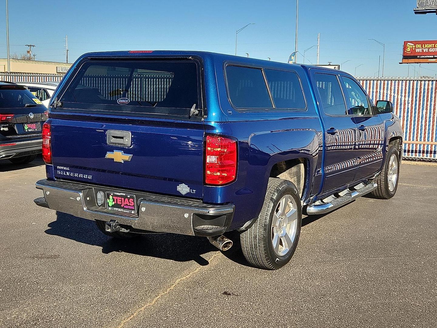 2017 BLUE Chevrolet Silverado 1500 1LT (3GCPCREC5HG) with an 720 CCA/80 Amp-Hr Maintenance Free HD Battery engine, located at 4110 Avenue Q, Lubbock, 79412, 33.556553, -101.855820 - 01/15/2026 KEY IN ENVELOPE GOD - Photo#1