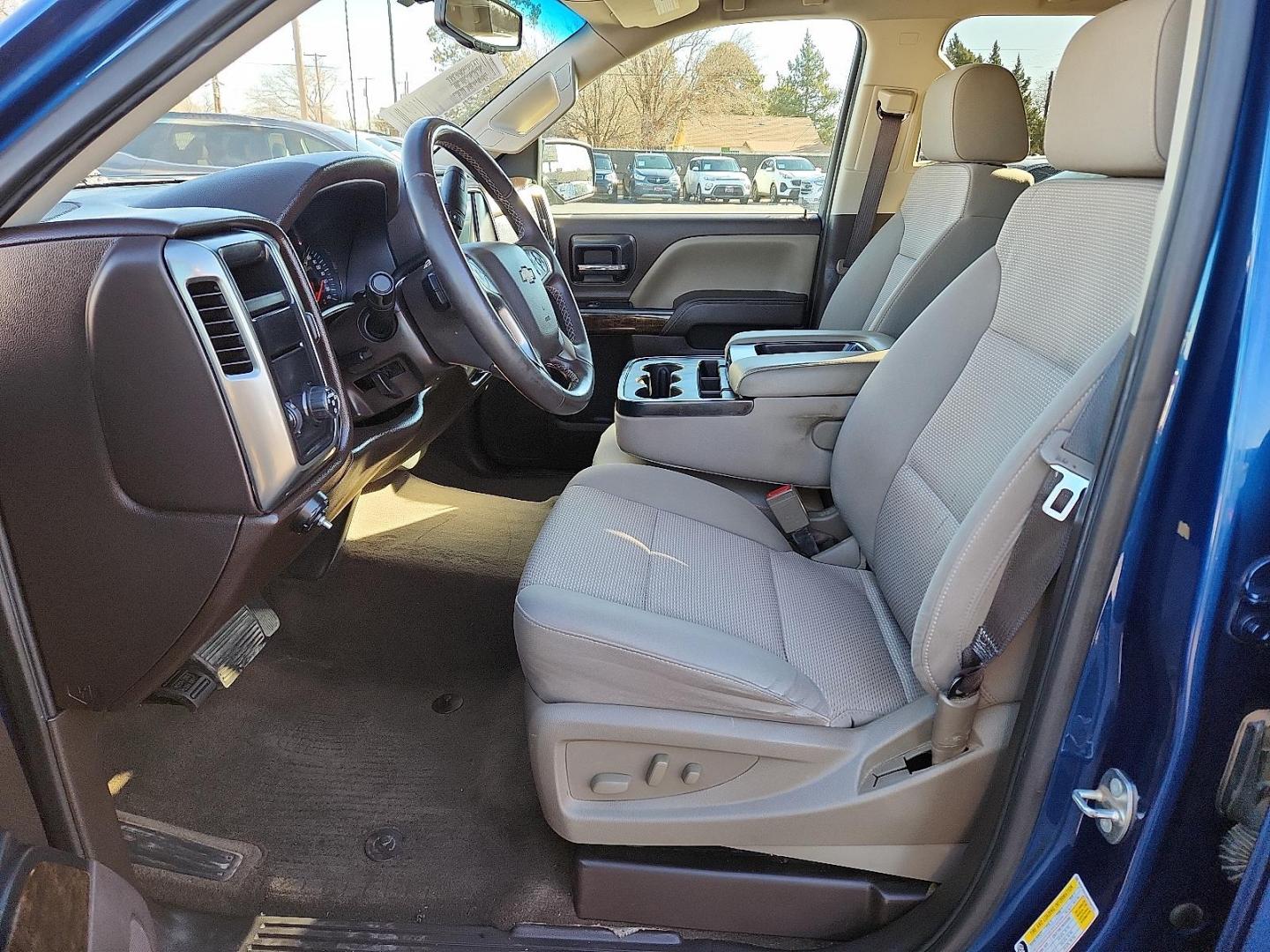 2017 BLUE Chevrolet Silverado 1500 1LT (3GCPCREC5HG) with an 720 CCA/80 Amp-Hr Maintenance Free HD Battery engine, located at 4110 Avenue Q, Lubbock, 79412, 33.556553, -101.855820 - 01/15/2026 KEY IN ENVELOPE GOD - Photo#6