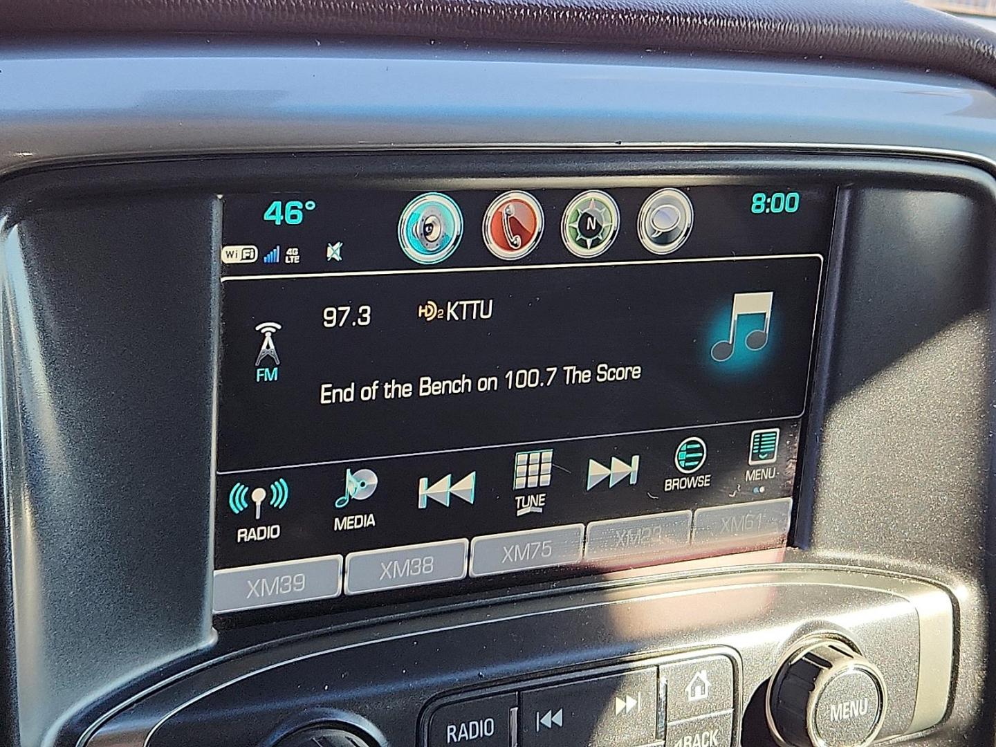 2017 BLUE Chevrolet Silverado 1500 1LT (3GCPCREC5HG) with an 720 CCA/80 Amp-Hr Maintenance Free HD Battery engine, located at 4110 Avenue Q, Lubbock, 79412, 33.556553, -101.855820 - 01/15/2026 KEY IN ENVELOPE GOD - Photo#8