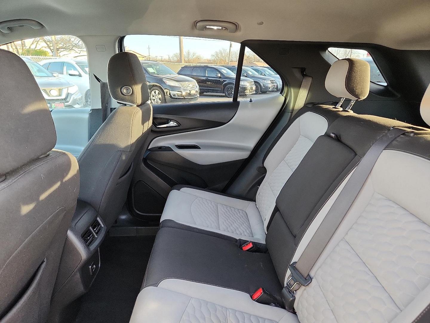 2021 WHITE Chevrolet Equinox FWD LS (3GNAXHEV0MS) with an 1.5L I-4 gasoline direct injection, DOHC, VVT variable valve control, intercooled turbo, regular unleaded, engine with 170HP engine, located at 4110 Avenue Q, Lubbock, 79412, 33.556553, -101.855820 - Photo#4