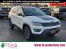2019 WHITE Jeep Compass Trailhawk 4x4 (3C4NJDDB8KT) with an 2.4L I-4 variable valve control, regular unleaded, engine with 180HP engine, located at 4110 Avenue Q, Lubbock, 79412, 33.556553, -101.855820 - Photo#0
