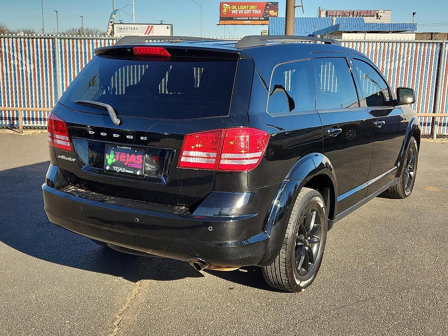 2020 BLACK Dodge Journey SE Value (3C4PDCAB1LT) with an Tigershark MultiAir 2.4L I-4 DOHC, VVT variable valve control, regular unleaded, engine with 173HP engine, located at 4110 Avenue Q, Lubbock, 79412, 33.556553, -101.855820 - Photo#1