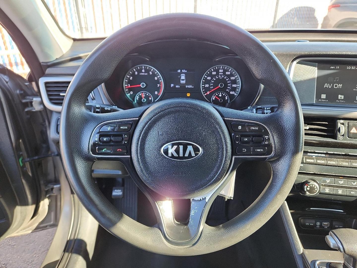 2018 Silky Silver - 4SS /Black - WK Kia Optima LX (5XXGT4L36JG) with an Theta II 2.4L I-4 gasoline direct injection, DOHC, CVVT variable valve control, regular unleaded, engine with 185HP engine, located at 4110 Avenue Q, Lubbock, 79412, 33.556553, -101.855820 - 01/16/2026 KEY IN ENVELOPE GOD - Photo#10