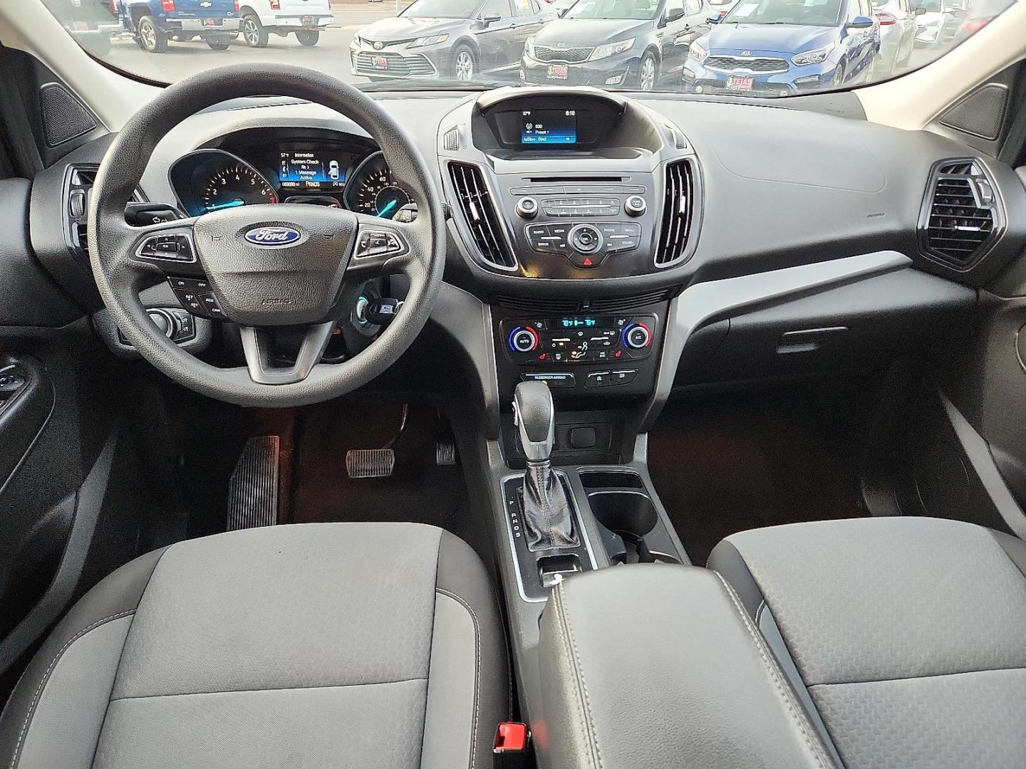 2018 BLACK Ford Escape SE (1FMCU0GD5JU) with an EcoBoost 1.5L I-4 gasoline direct injection, DOHC, variable valve control, intercooled turbo, regular unleaded, engine with 179HP engine, located at 4110 Avenue Q, Lubbock, 79412, 33.556553, -101.855820 - 01/15/2026 KEY IN ENVELOPE GOD - Photo#5