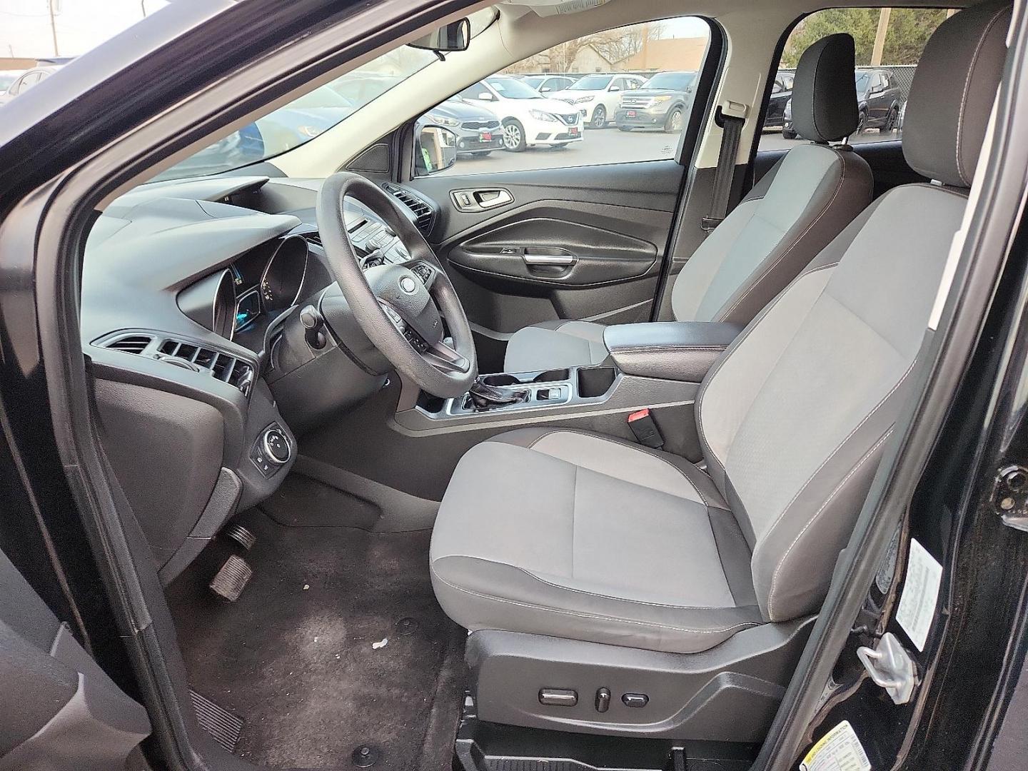 2018 BLACK Ford Escape SE (1FMCU0GD5JU) with an EcoBoost 1.5L I-4 gasoline direct injection, DOHC, variable valve control, intercooled turbo, regular unleaded, engine with 179HP engine, located at 4110 Avenue Q, Lubbock, 79412, 33.556553, -101.855820 - 01/15/2026 KEY IN ENVELOPE GOD - Photo#6