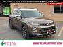 2021 BROWN Chevrolet Trailblazer FWD ACTIV (KL79MVSL4MB) with an ECOTEC 1.3L I-3 gasoline direct injection, DOHC, variable valve control, intercooled turbo, regular unleaded, engine with 155HP engine, located at 4110 Avenue Q, Lubbock, 79412, 33.556553, -101.855820 - 01/16/2026 KEY IN ENVELOPE GOD - Photo#0